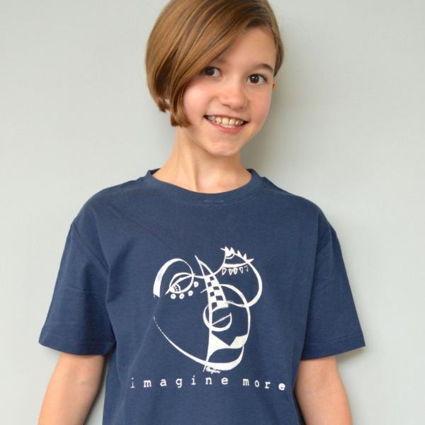 "Imagine More" Creative T-Shirt for Kids
