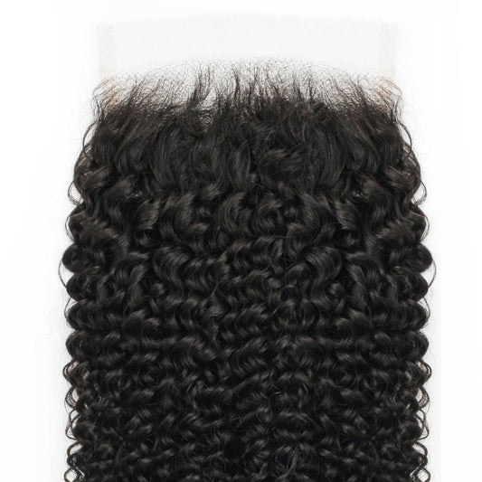 Cierre de encaje HD de cabello humano Jerry Curl 5x5