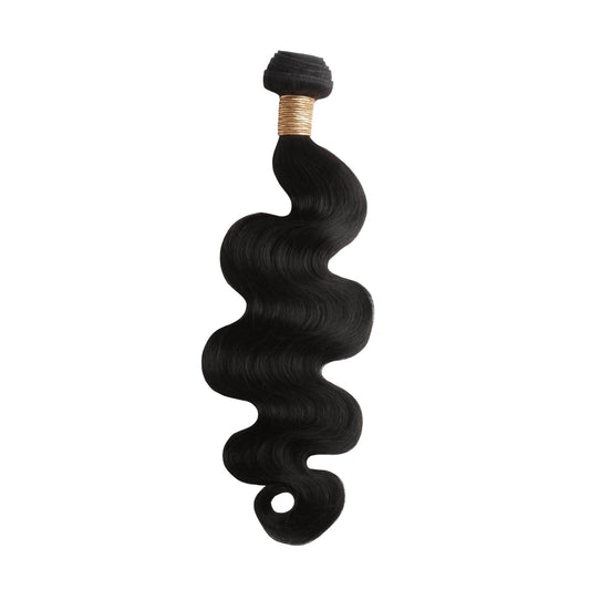 Paquetes de Cabello Humano 100% Ondulado Jet Black