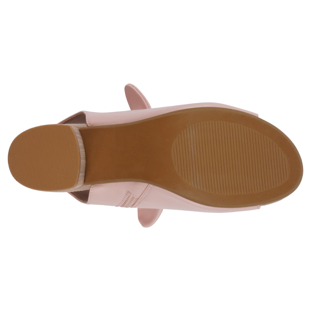 Sandalias de tacón Kimora rosas para mujer