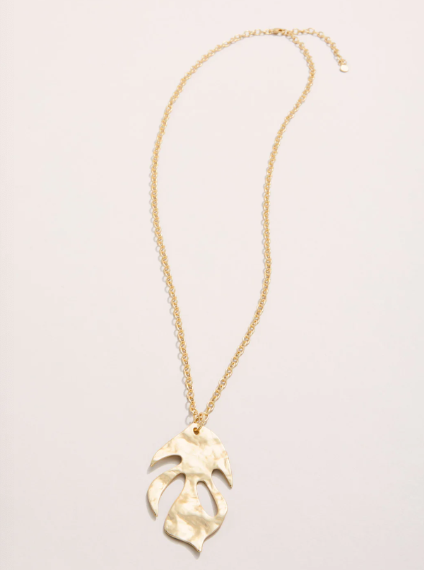Kai Leaf Necklace – 28"