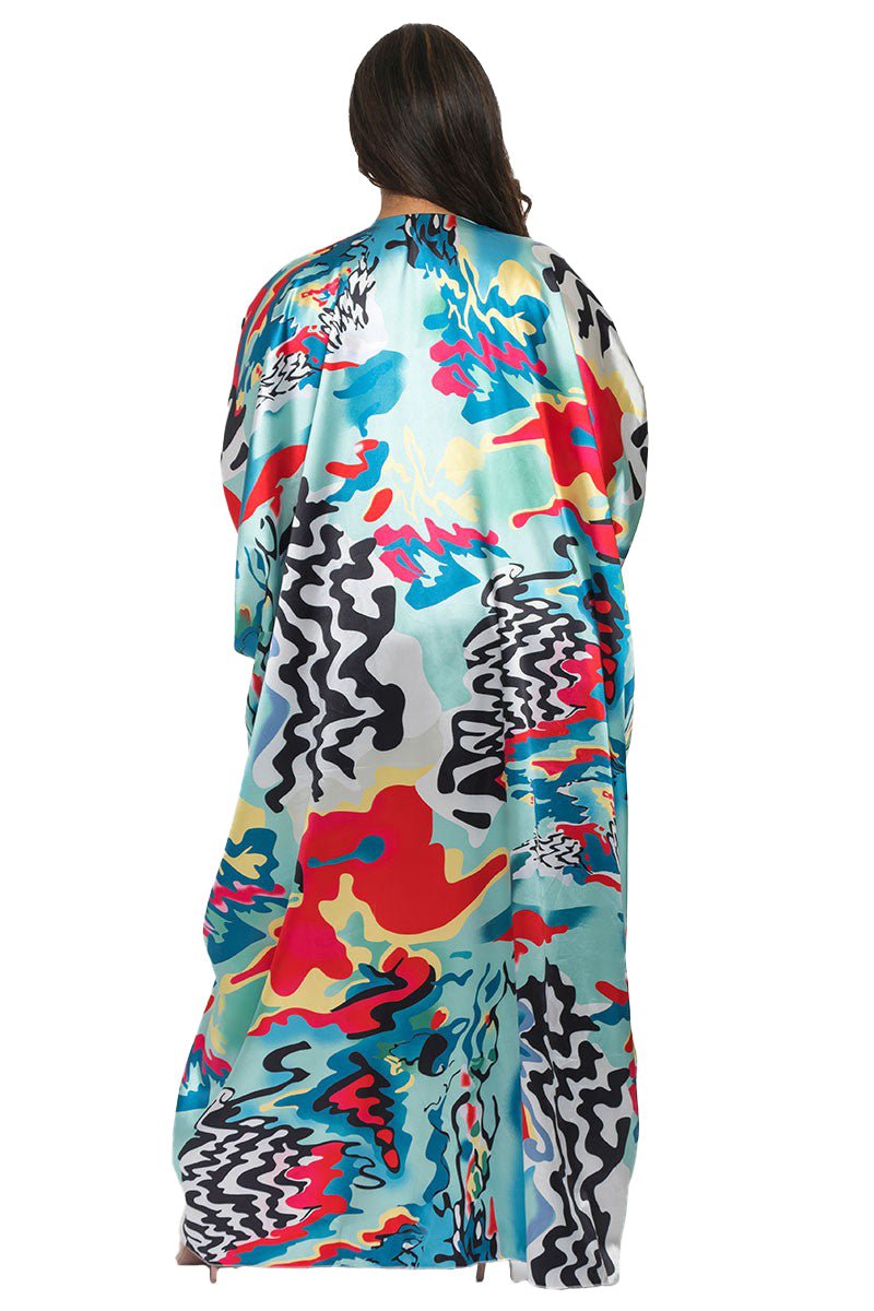 Quimono Estampado Inspiración Asiática {Los Kimonos Son Oversize}