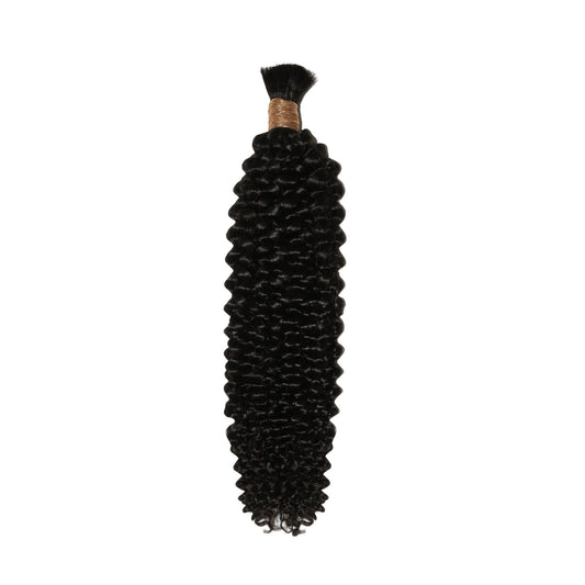 Cabello trenzado 100 % humano rizado tipo afro a granel