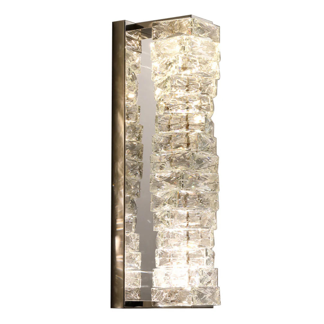 Aplique de pared laminado de cristal