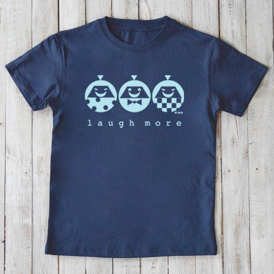 "Laugh More" Happy Vibe T-Shirt for Kids