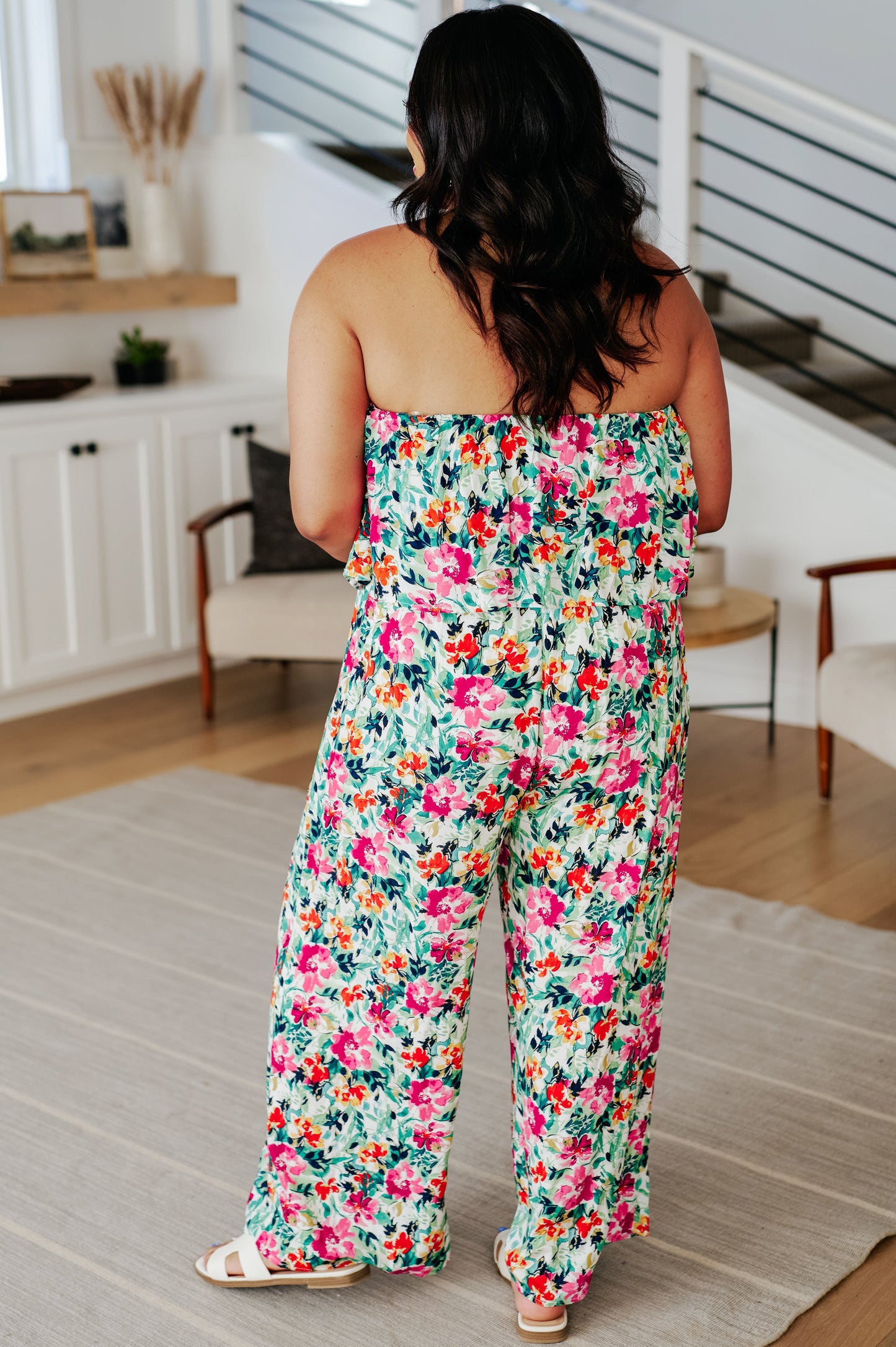 Mono floral Life of the Party en verde