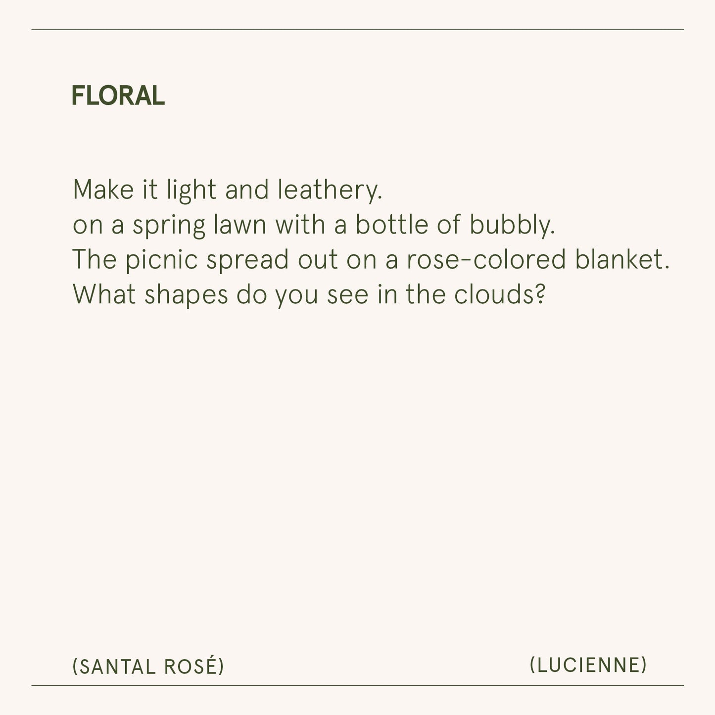 Lucienne - Santal Rosé Candle
