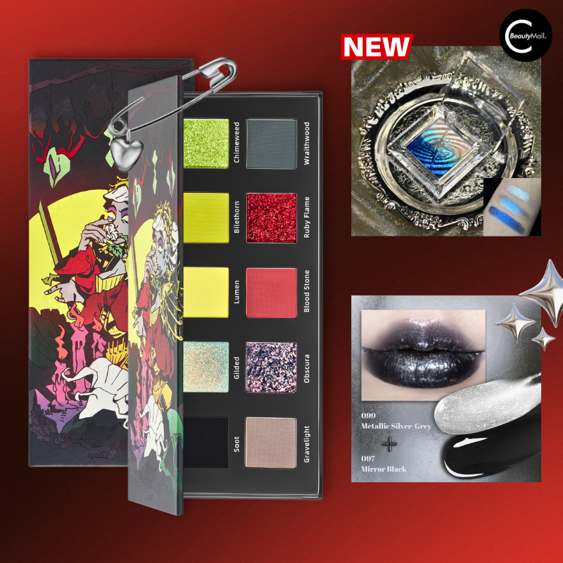 Paleta de sombras de ojos NOIRICORN × @ghoul.in.japan BLIGHTMOON