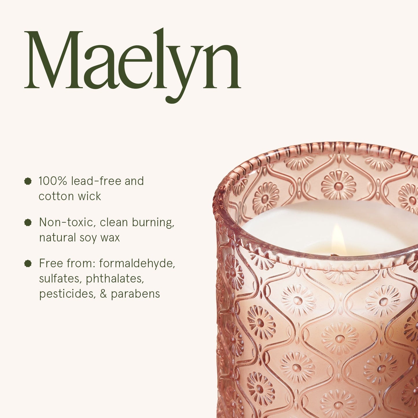 Maelyn - Cherry Sakura 6oz Candle