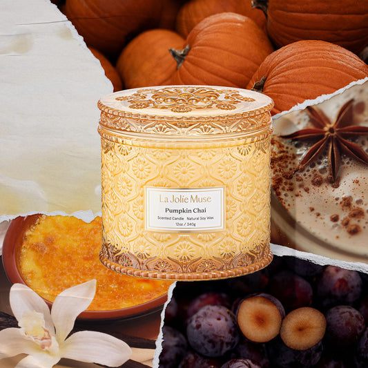 Maelyn - Vela de 12oz Calabaza Chai