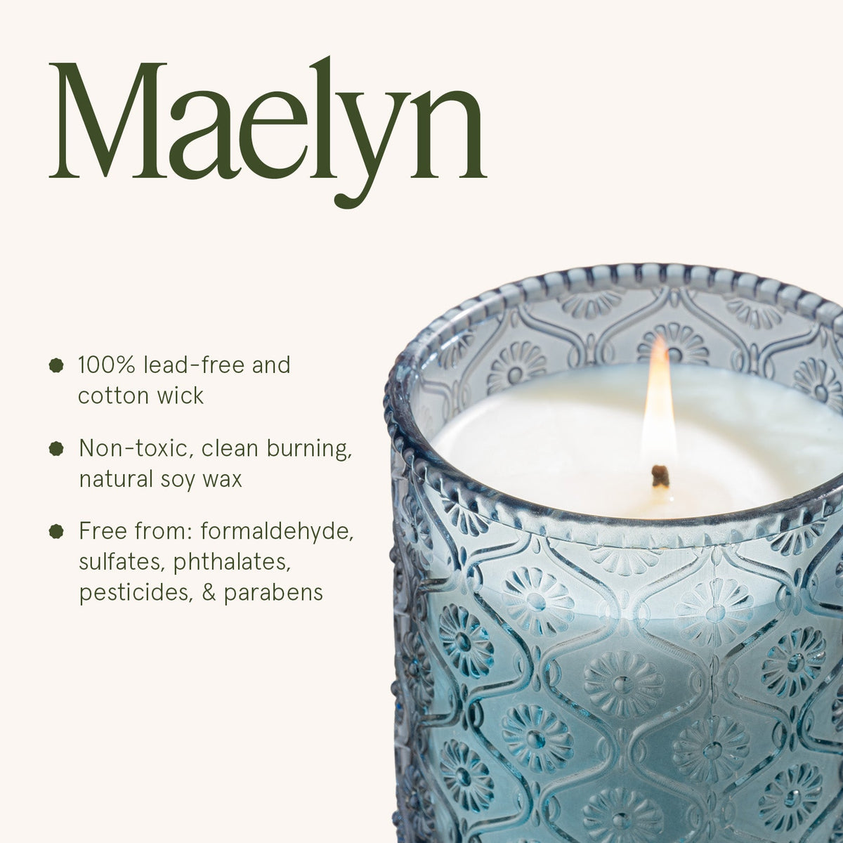 Maelyn - Santorini Salt Air 6oz Candle