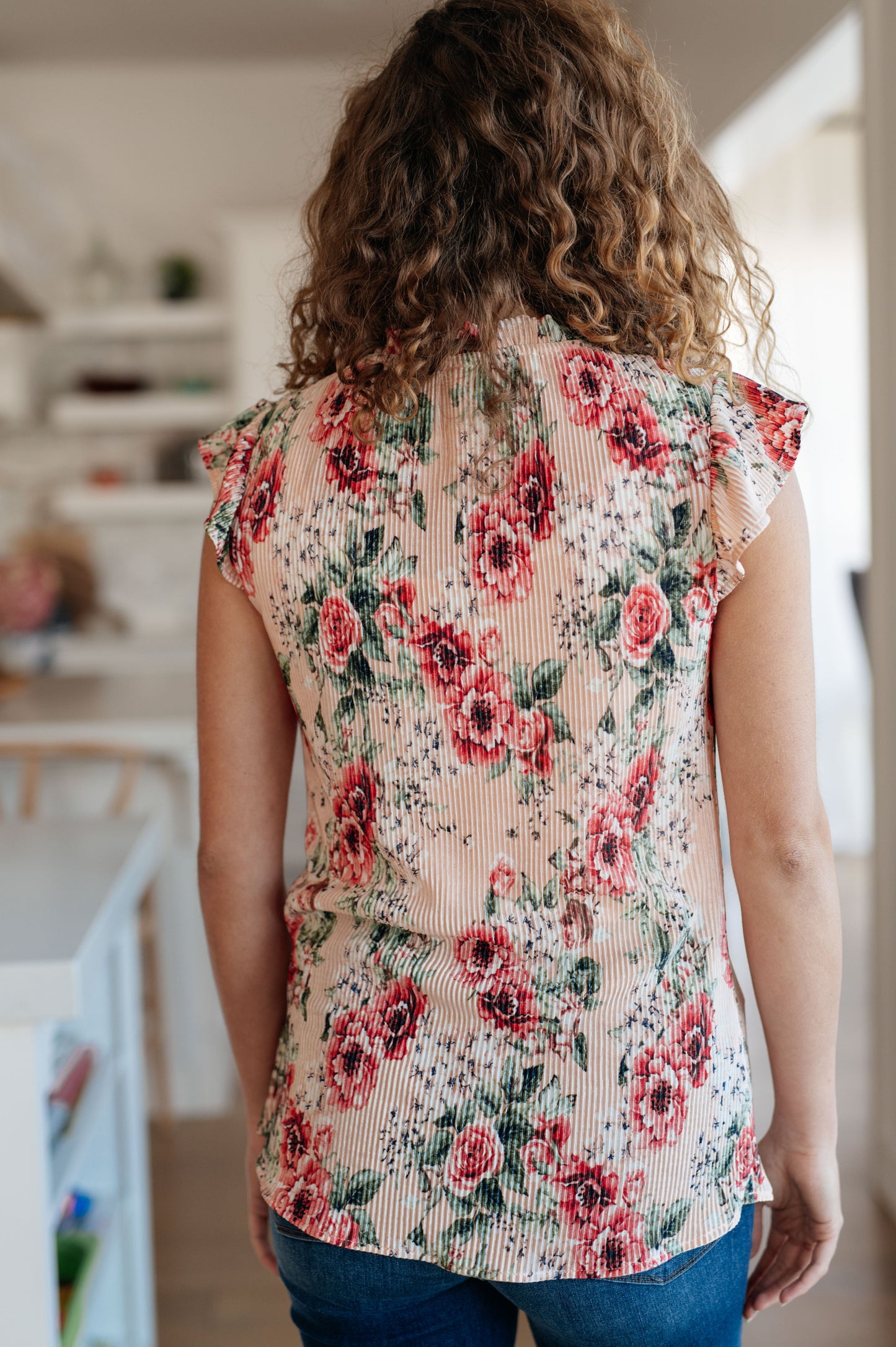 Top Floral Me Haces Sonrojar