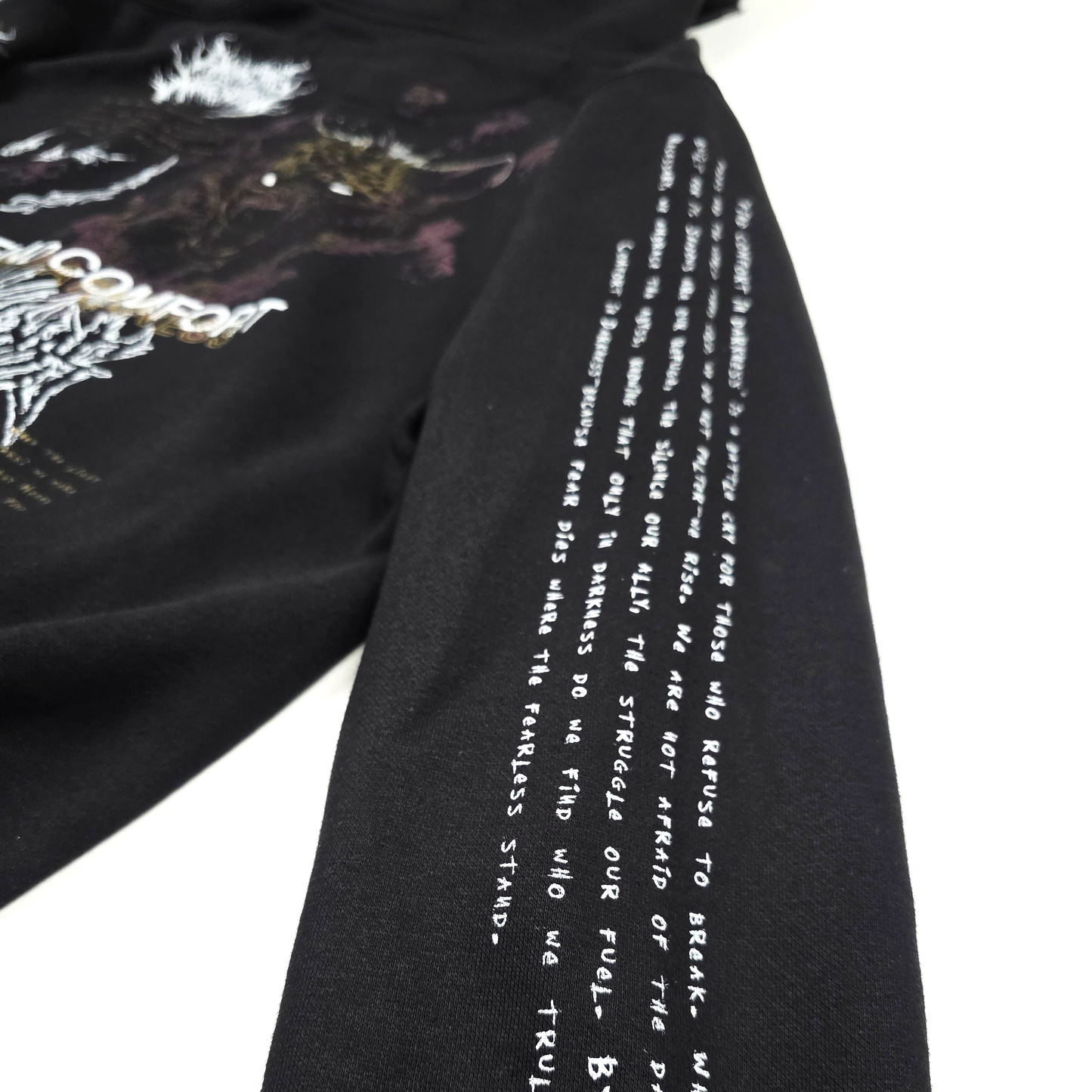 Sudadera con capucha y cremallera Mantra