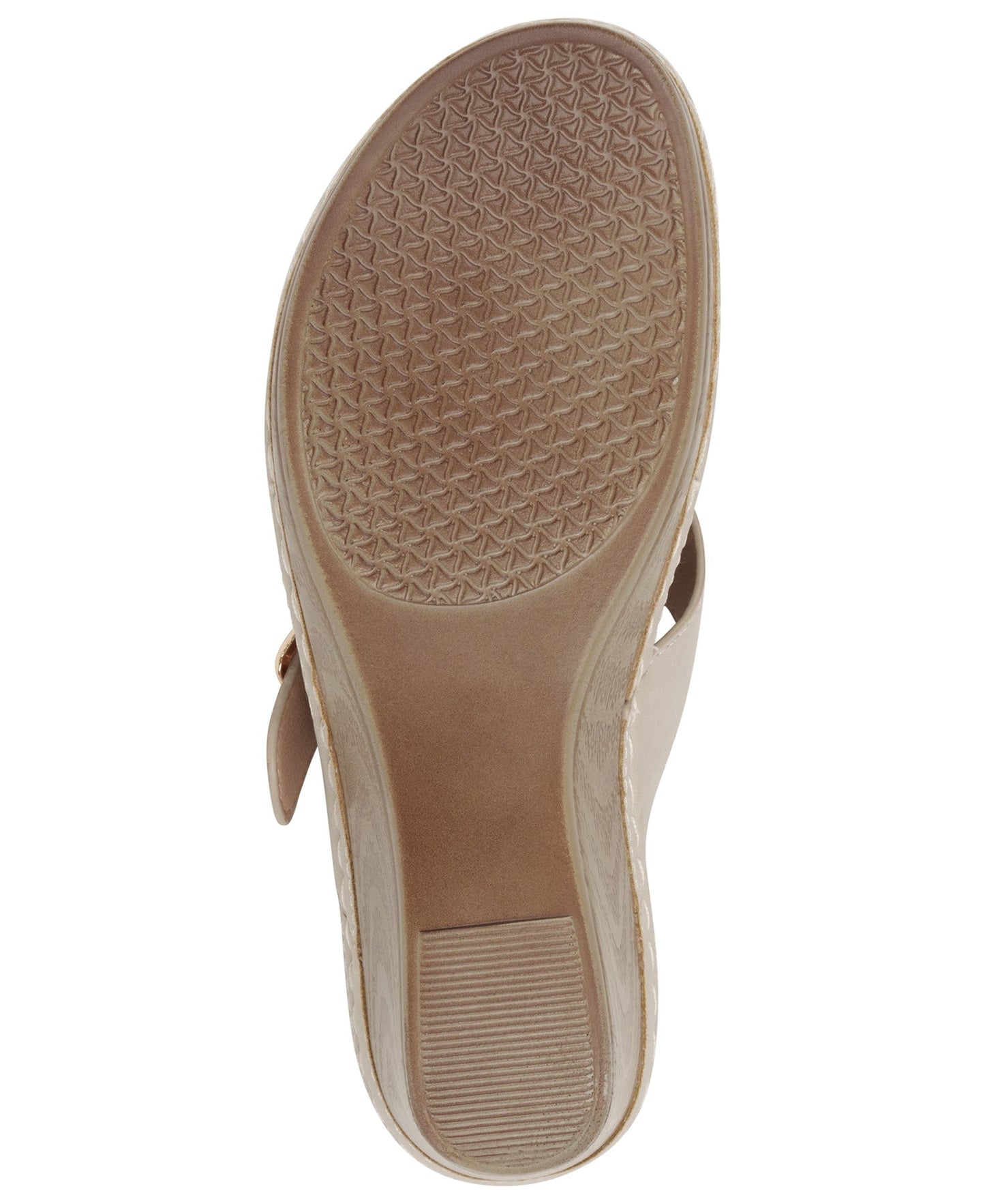 Sandalias de cuña naturales Narbone