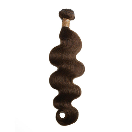 Extensiones de Cabello Humano 100% Ondulado Marrón Medio