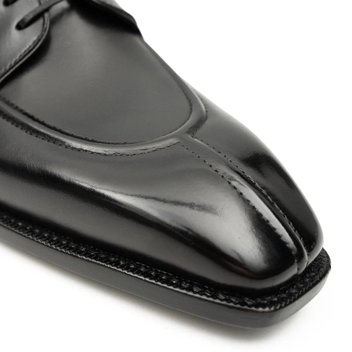 Black Calf Leather Oxford Shoes