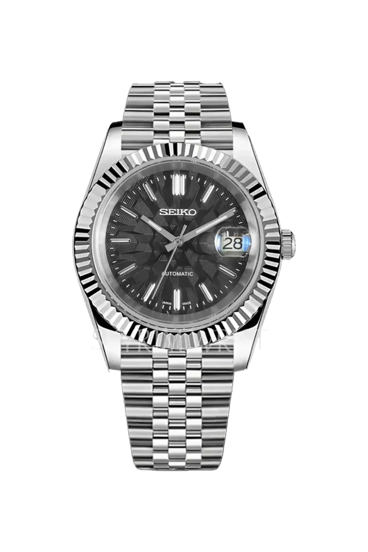 Mod Datejust Mosaic Black