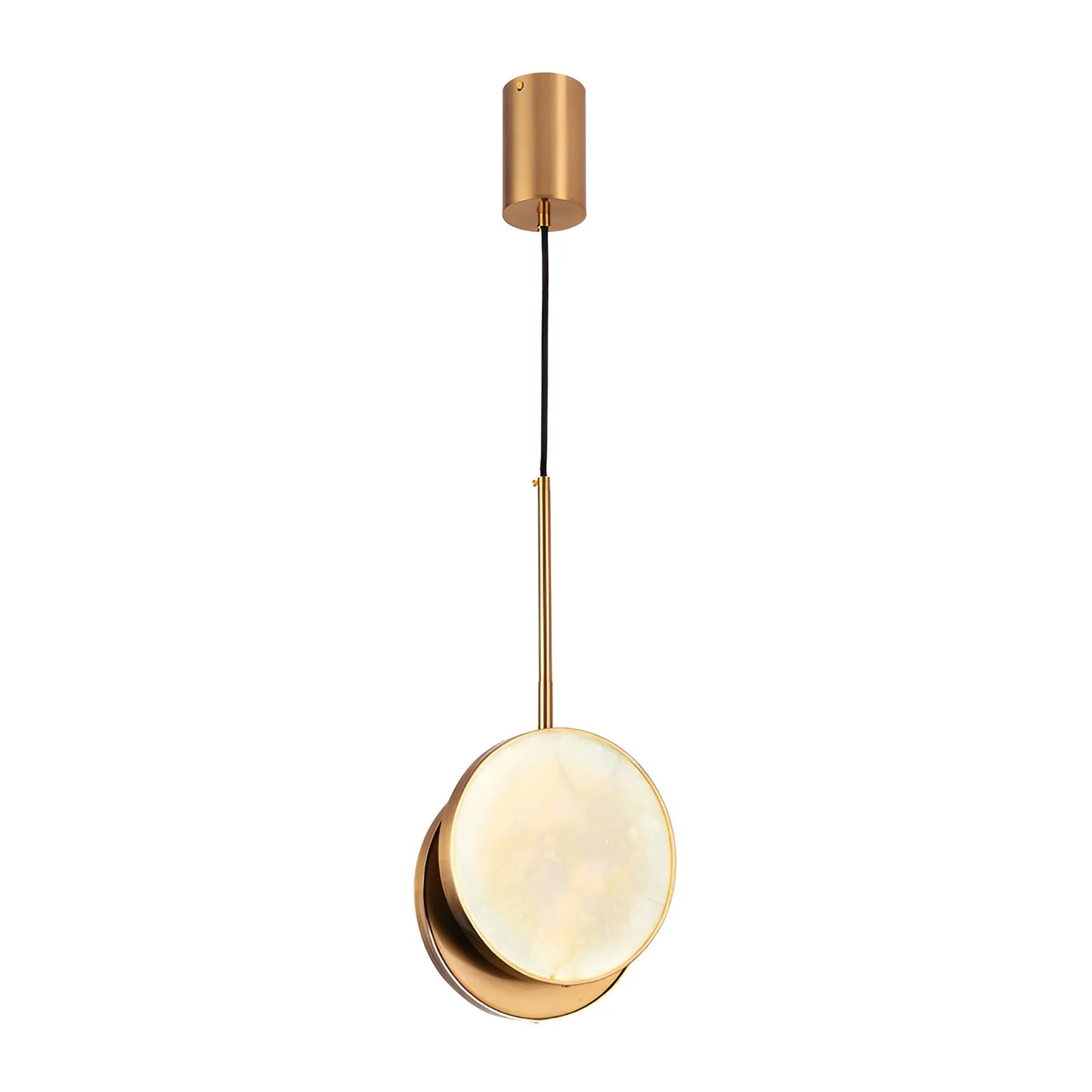 Lámpara colgante de alabastro Moonshade