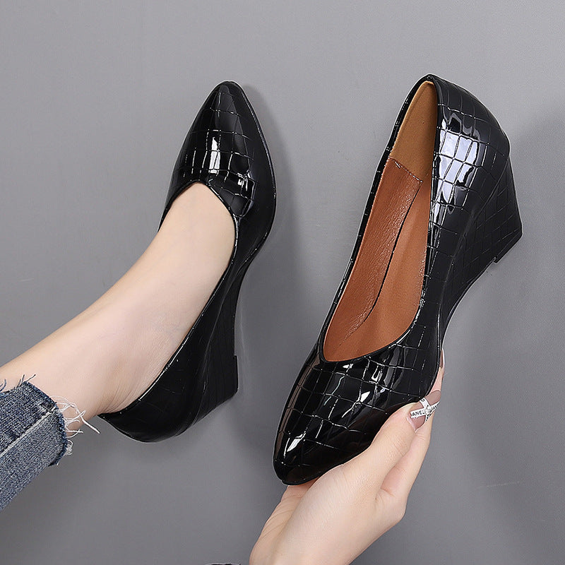 Minority Women Spring Autumn Stiletto Pointed Work Shoes Classy High Heels