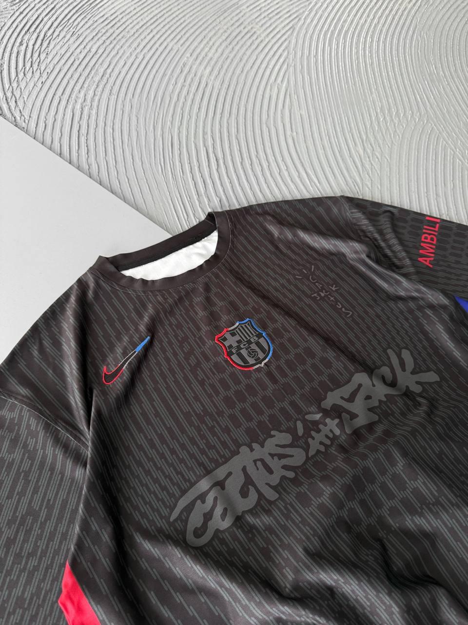 Cactus Jack Embroidered Oversize Football Jersey Tee