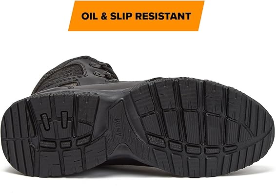 Bota táctica de policía y fuerzas del orden MAG LYNX 8" SZ WP