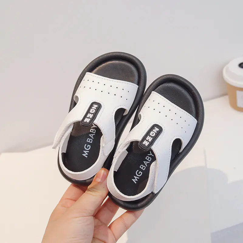 Sandalias versátiles de verano para niñas - Zapatos de playa con suela blanda