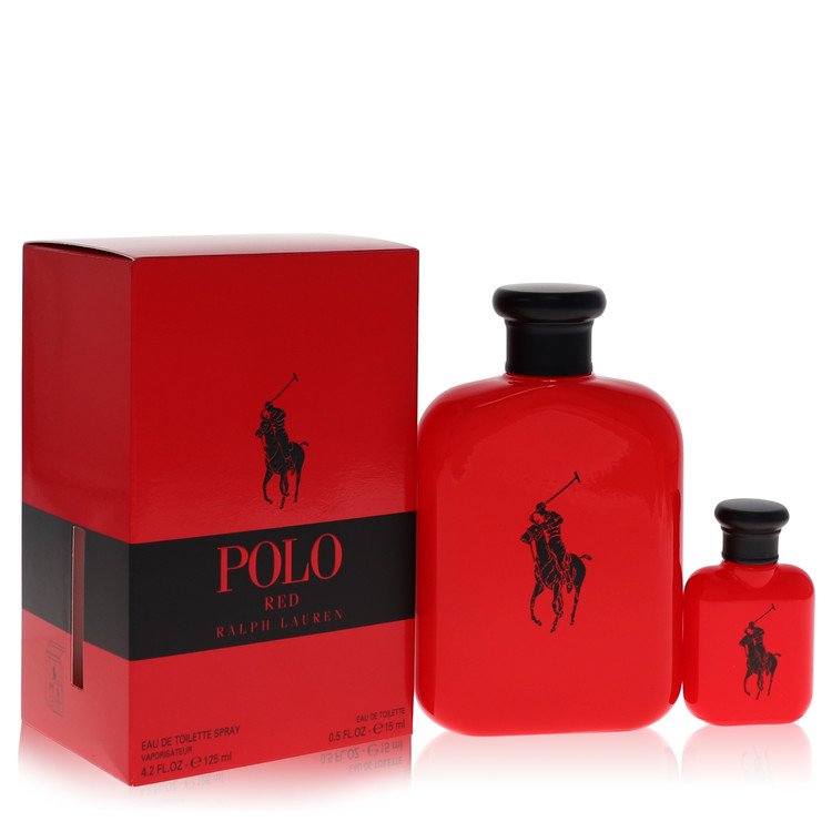 Polo Red by Ralph Lauren Gift Set -- for Men