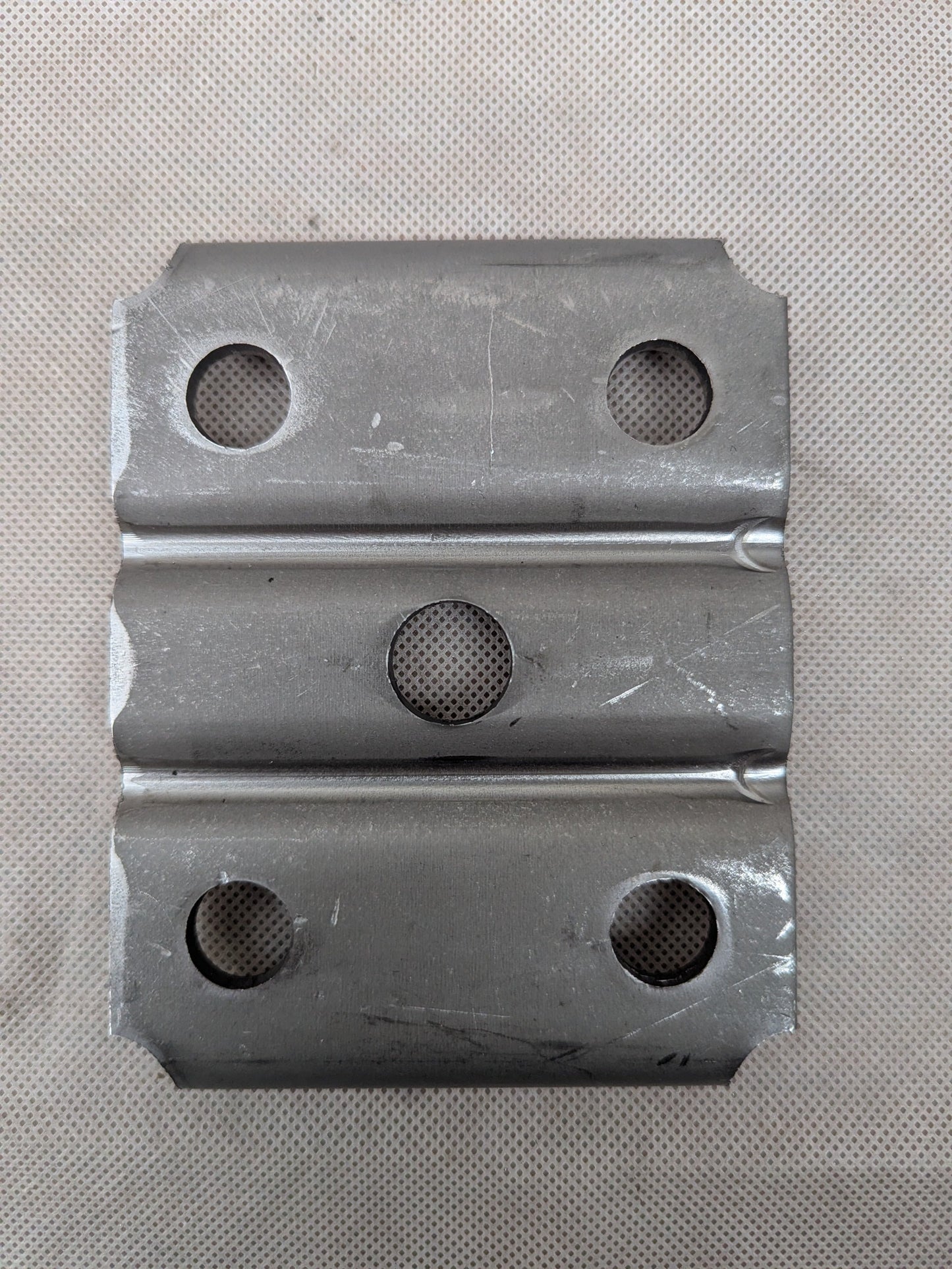 Dexter 2-3/8" x 1-3/4" U-Bolt Spring Tie Plate – Trailer Axle Spring Plate | Raw Steel
