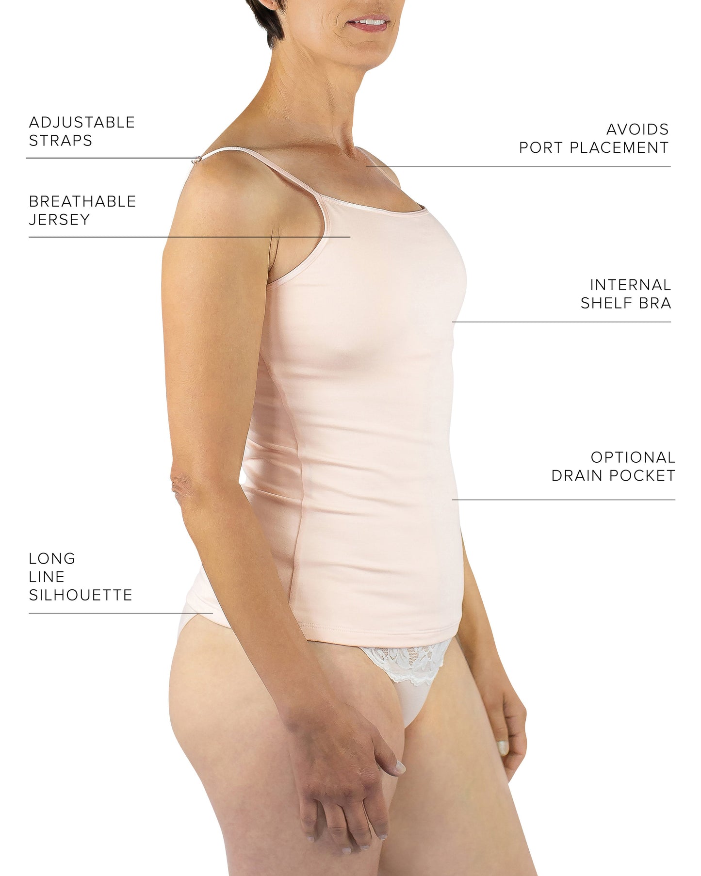 Maia Camisola Sostenible Jersey, Colorete
