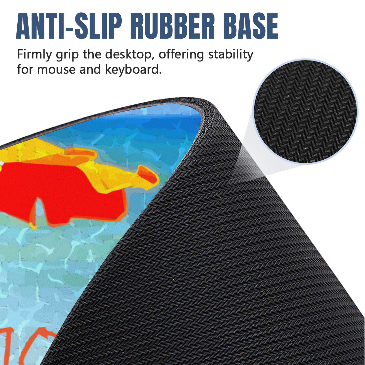 Vacation Time Beach Umbrella Mousepad Desk Mat - available in 2 sizes