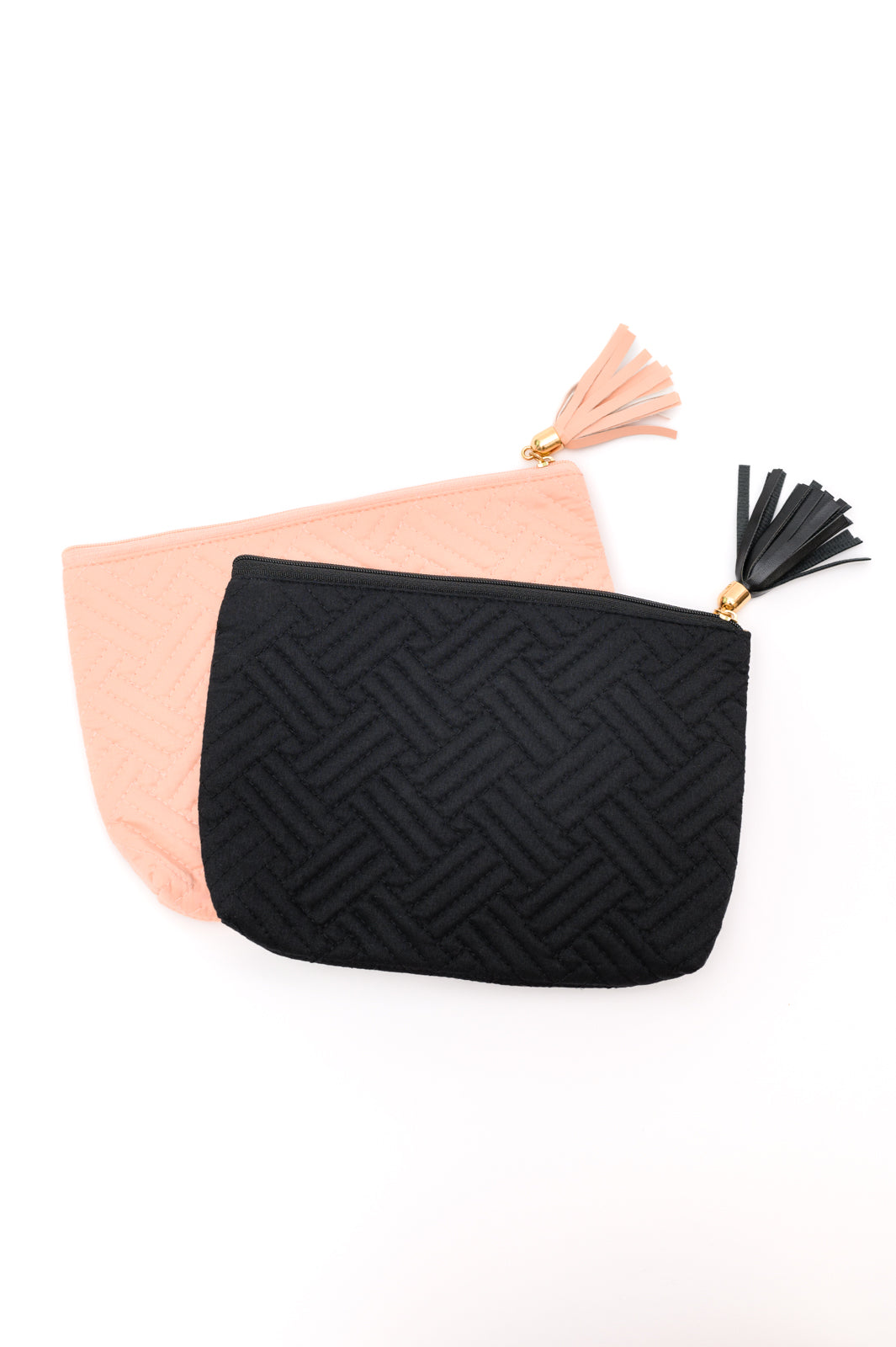 Bolsa de Viaje Acolchada con Cremallera en Rosa