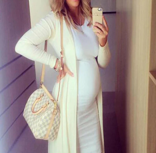 Sleeveless Dress for Expecting Mothers - Simple Style - # WOAA211410009 - PRG