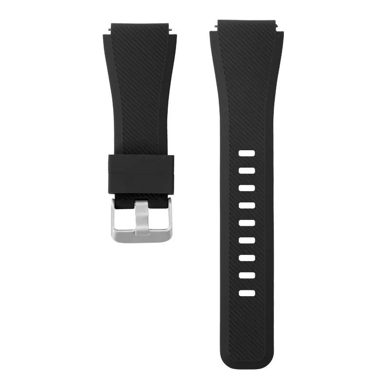 Motorola Moto Watch Silicone Sport Band with Wide Keeper