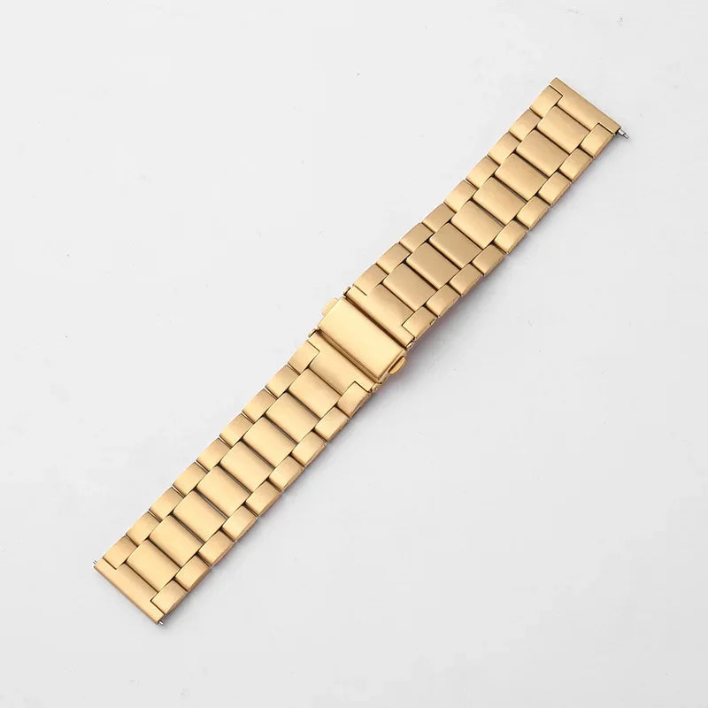 COROS PACE & APEX Metal Link Bracelet Band, Folding Clasp
