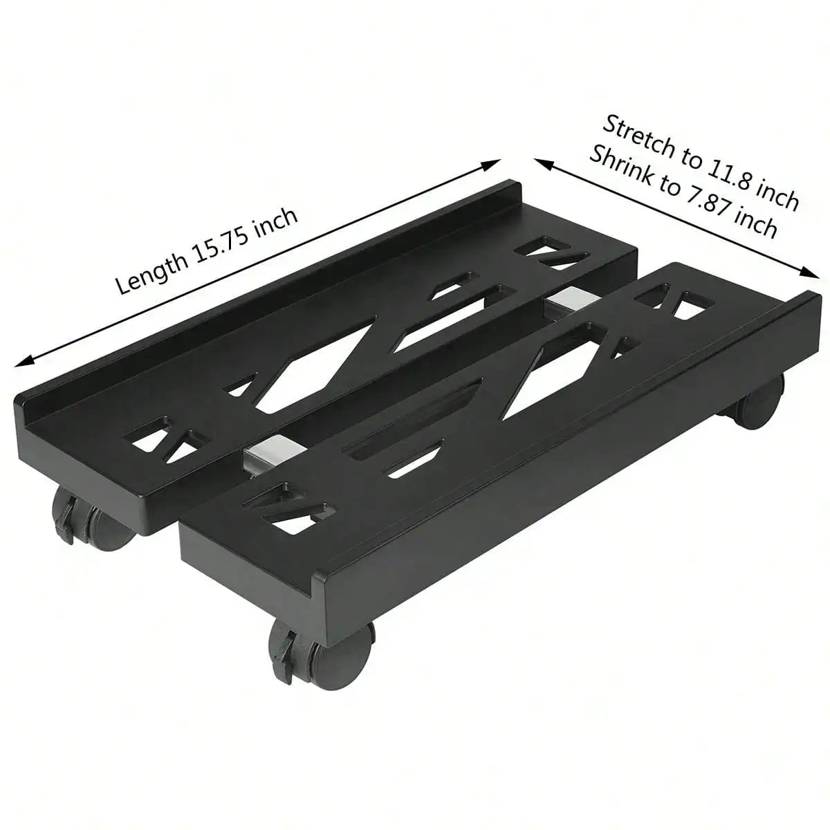 Mobile CPU Stand PC Tower Stand Portable Removable Bracket Gaming Desk Accessories Ventilated Computer Tower Stand Adjustable