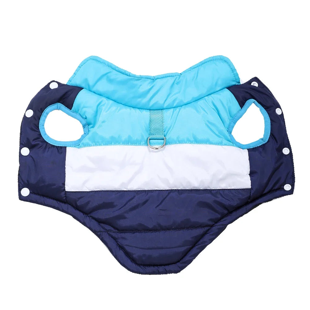 Dog Clothes For Autumn Winter Warm Pets Jacket With D-ring Outdoor Waterproof Puppy Vest Coat For Small Medium Dogs Yorkshire