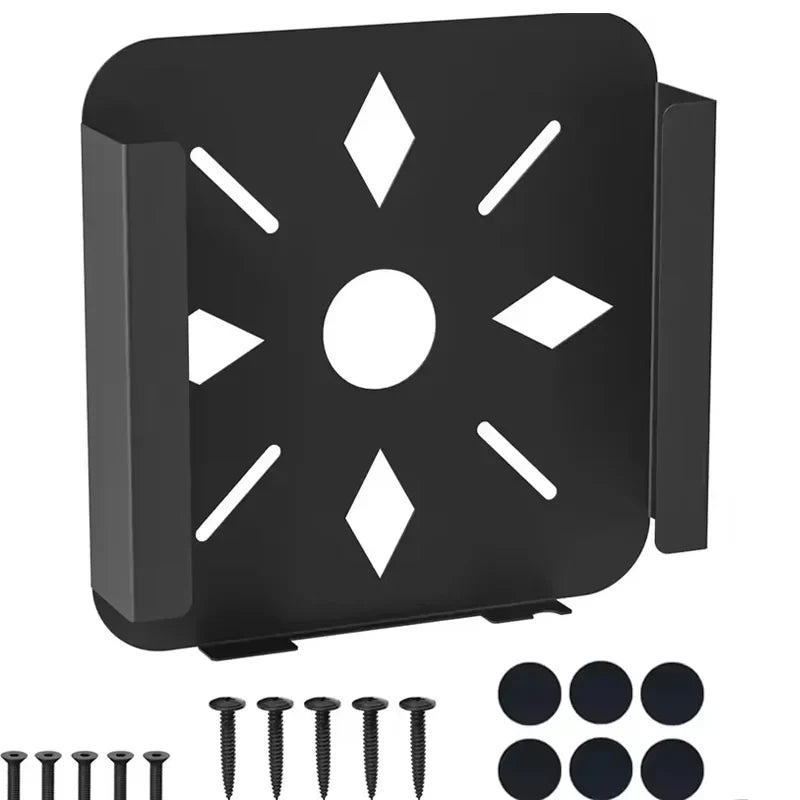 Aluminum Alloy Desktop Bracket for Mac Mini Protective Case Cooling Vertical Stand Holder Wall Mounted/Table Bottom Stander