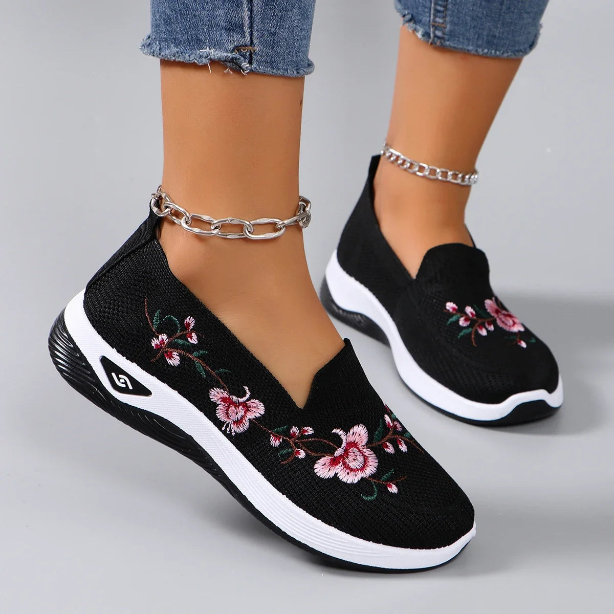 Women's summer breathable mesh flat shoes,women's shoes,casual sneakers shoes, clearance free shipping
