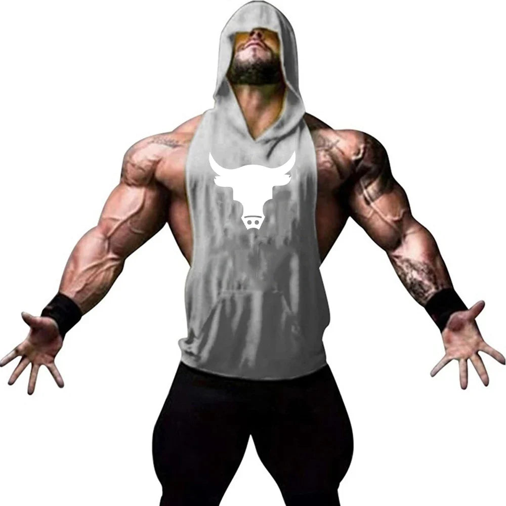 Bodybuilding Hooded Tank Perfect for Summer Workouts