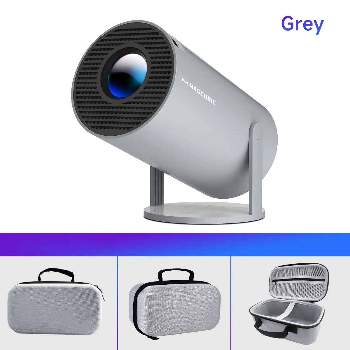 Magcubic Projector HY300 Pro 8K Android 14 Dual Wifi6 290ANSI Allwinner H726 BT5.4 1080P 1280*720P Home Cinema Outdoor Projetor