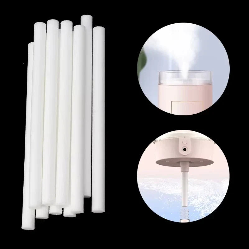 20 Pieces Humidifier Sticks Filter Refill Sticks Wicks Replacement for Portable Personal USB Powered Humidifiers Mini 0.8cm×8cm