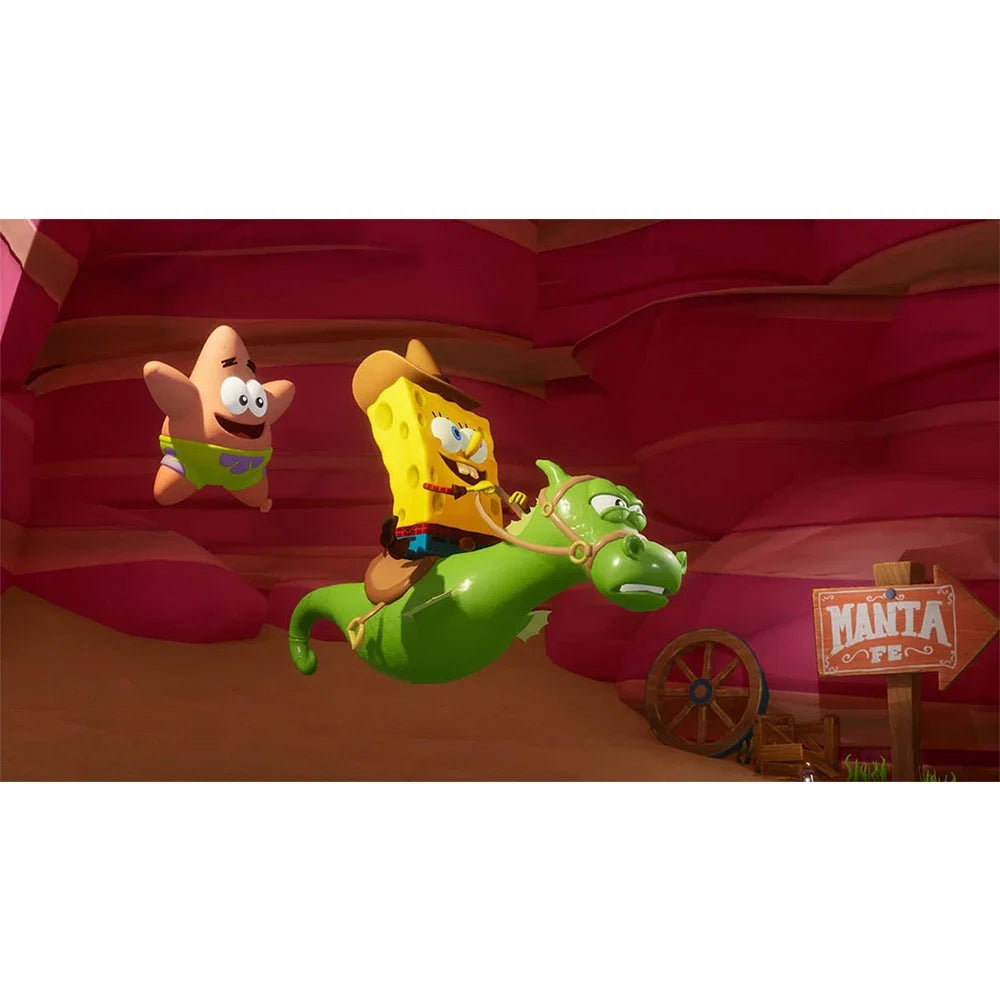 Nintendo Switch Game Deals - SpongeBob SquarePants: The Cosmic Shake - Support TV Tabletop Palm Game Mode