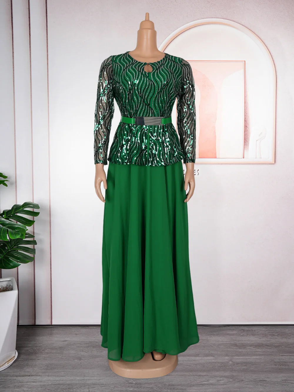 Elegant African Dresses for Women New Africa Clothing Plus Size Wedding Party Long Dress Dashiki Ankara Outfits Robe