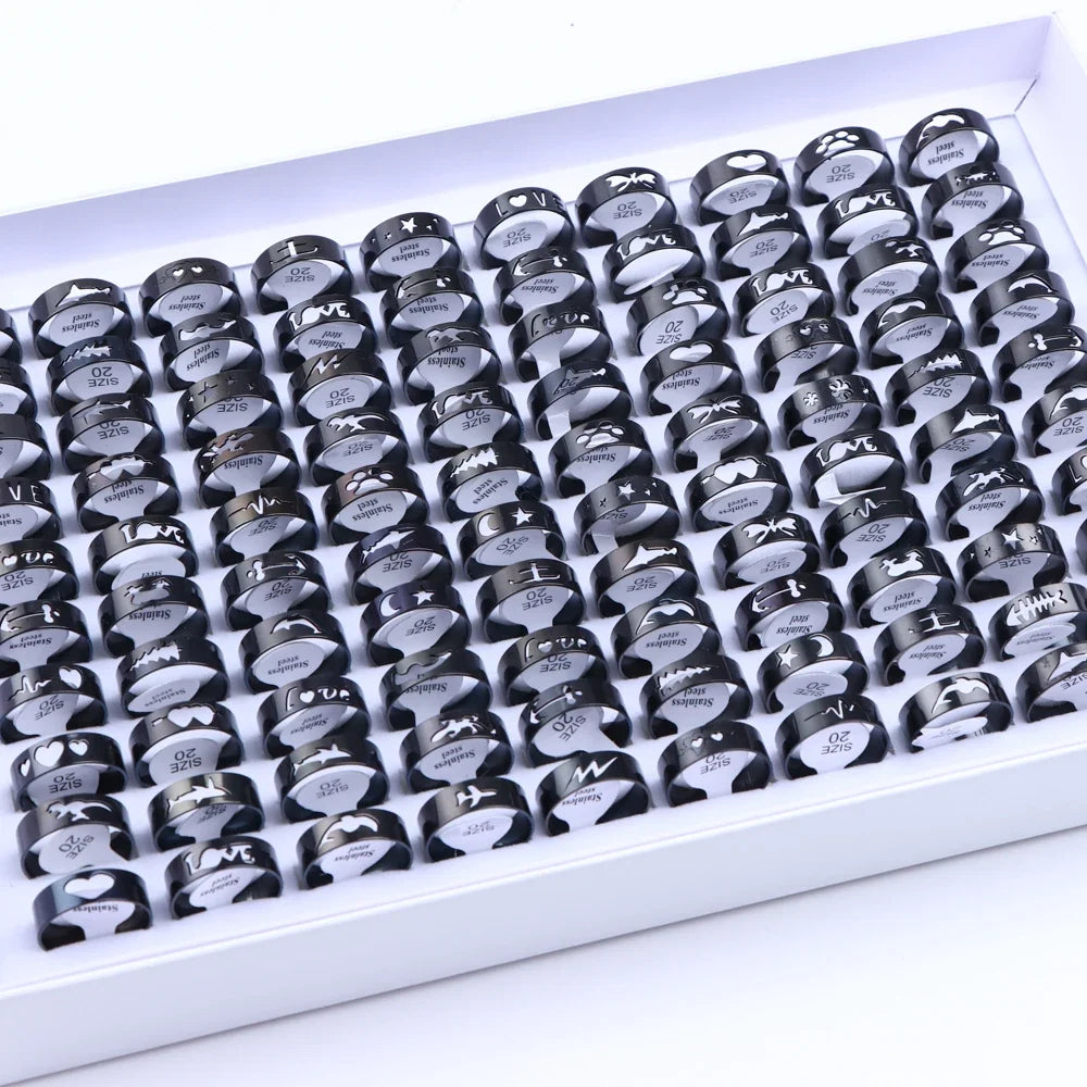 10/20/30/50pcs Classic Fashion Stripe Hollow Colorful Sticker