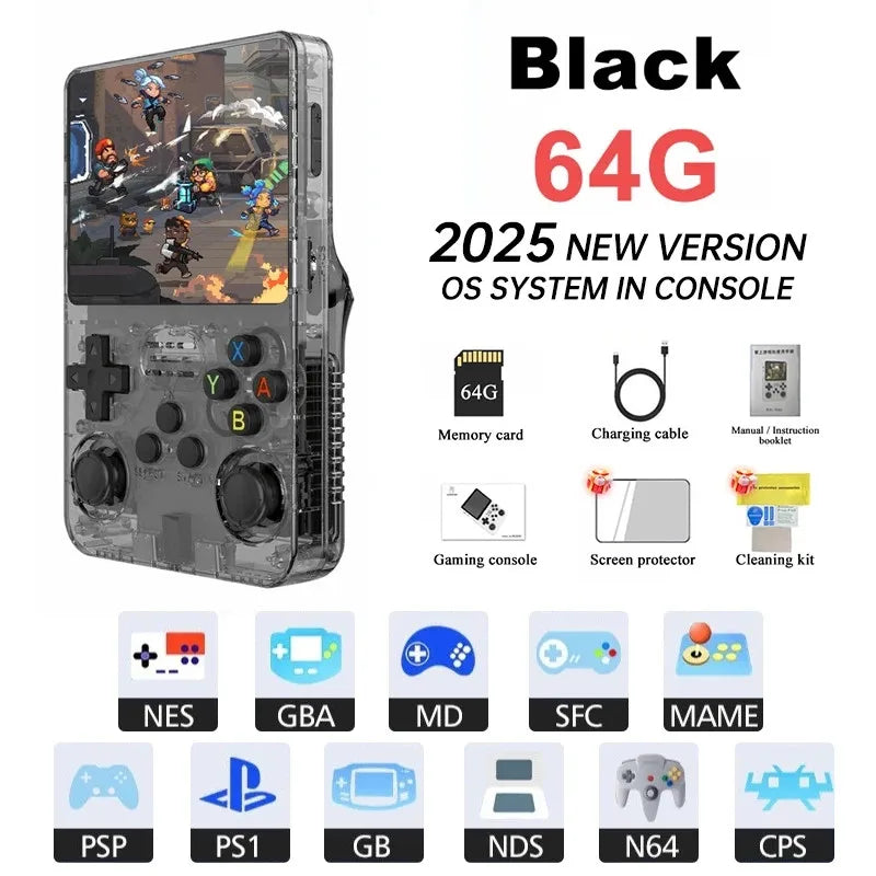 Mini R36S Retro Handheld Video Game Console Linux System Portable Pocket Player Plus gaming stick ps vita box for switch