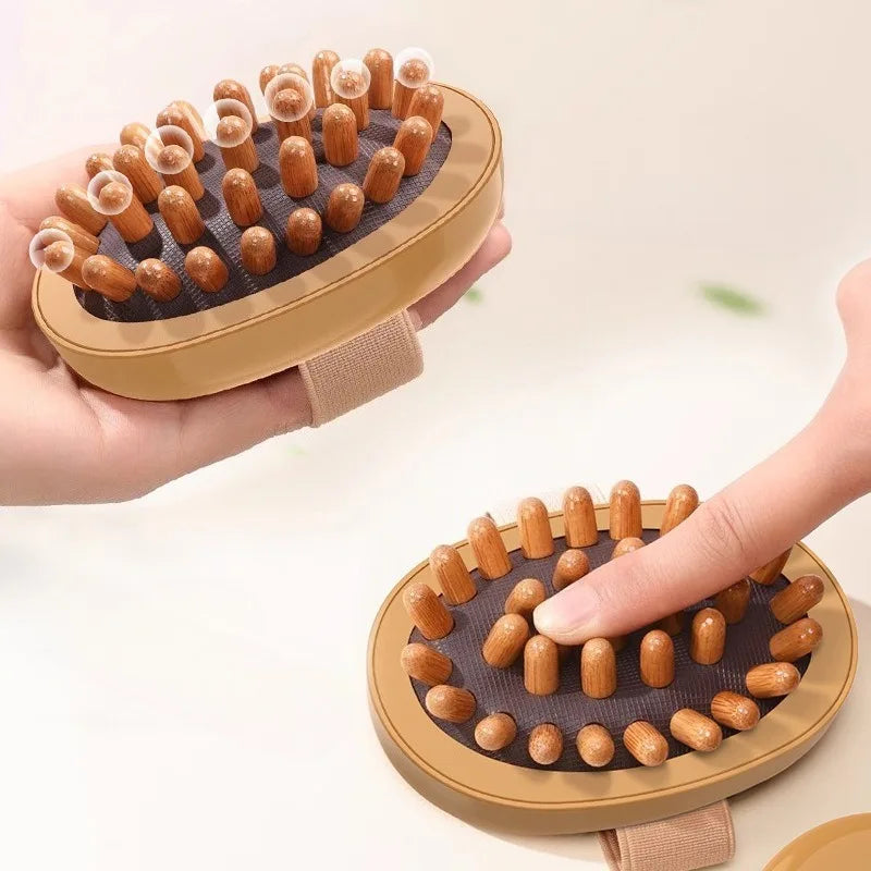 1pc Body Anti Cellulite Brush Soothing Essential Oil Spa Air Cushion Massage Hair Comb Scalp Massage Brush Body Massager