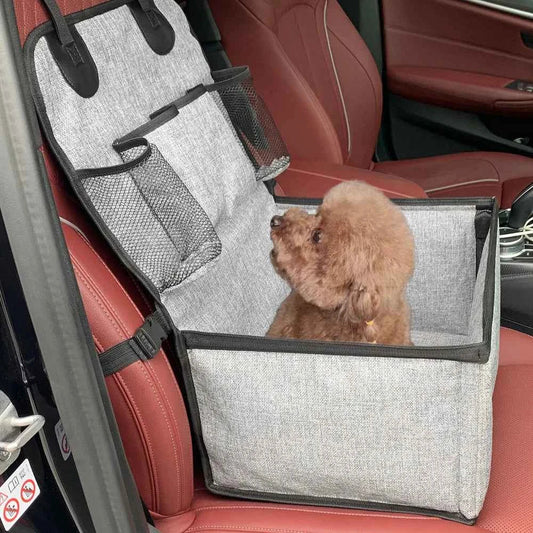 Elevated Dog Car Booster Seat for Small and Medium Dogs
