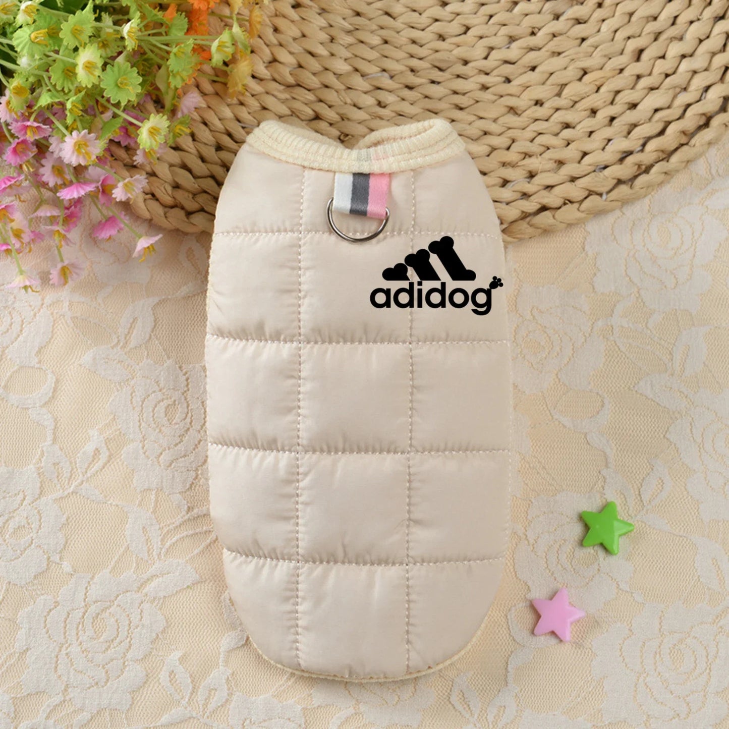 Pet Dog Clothes Adidog Dog Hoodies Autumn Winter Warm Coat for Large Dogs Jacket Sweater Puppy French Bulldog Clothing