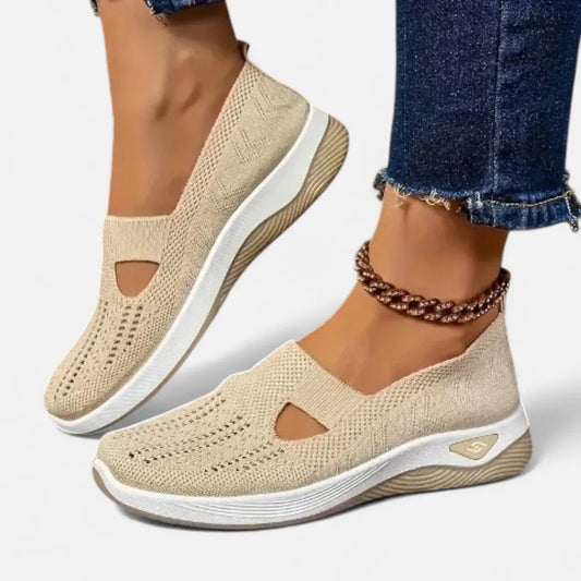 Spring Breathable Mesh Flats Shoes for Women Comfortable Slip on Casual Shoes Woman Lightweight Soft Bottom Loafers