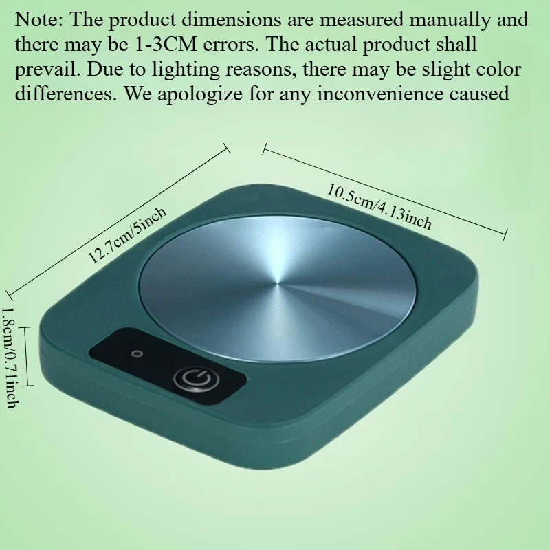 Smart 55 Degrees Warm Cup Warmer EU US Plug 220V 110V Insulated Heating Pad Heating Coaster for Milk Coffee Office Tea Home Use